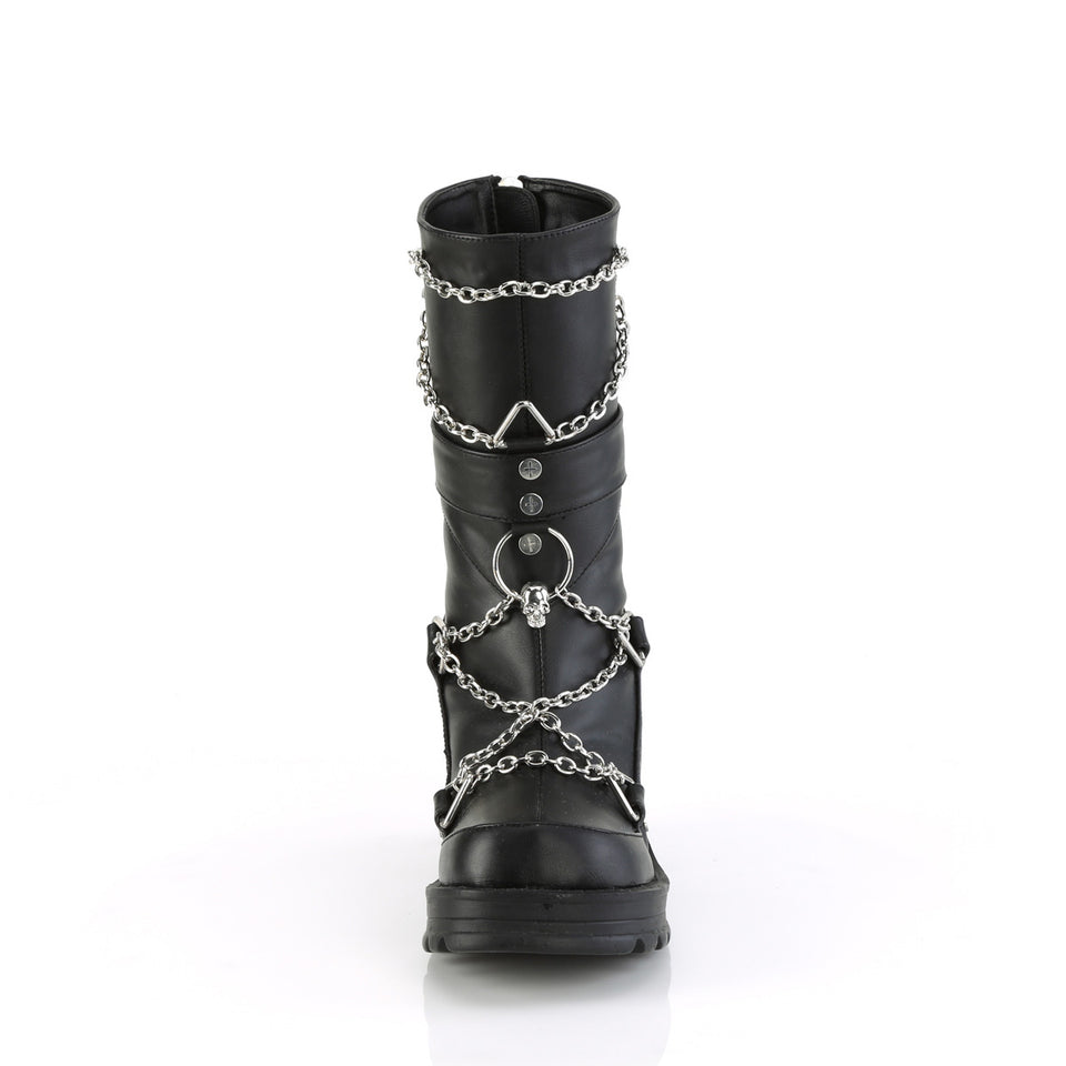 Black Boots シルバー　ウォレットチェーン　ブラックブーツ Black Boots シルバー ウォレットチェーン ブラックブーツ Deviants