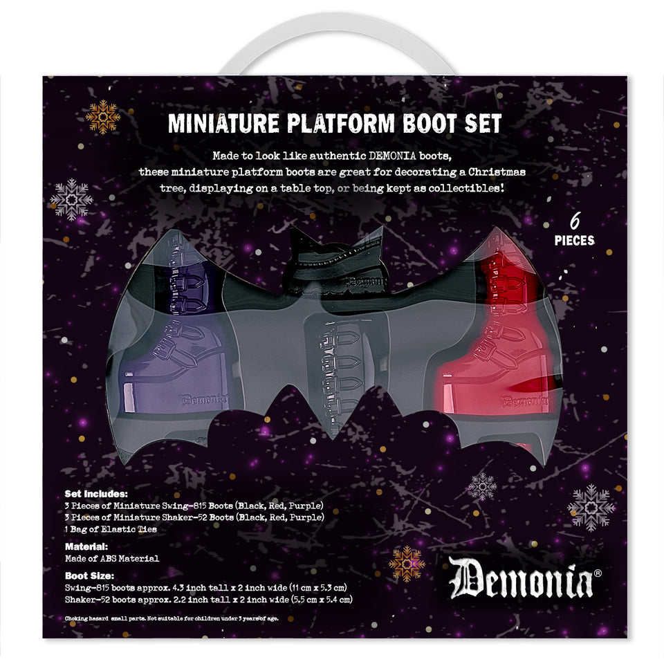 Miniature Boots Ornament Set – Demonia Cult