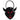 Demonia Patent Devil Head Handbag