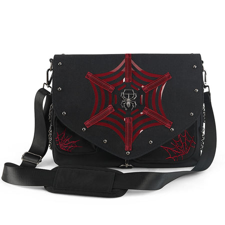 Demonia Canvas Messenger Bag – Demonia Cult