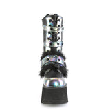 black-vegan-leather-green-multi-oil