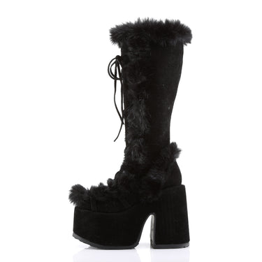 DEMONIA Swing-815 Boots - Black Vegan Leather – Demonia Cult