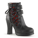 black-red-lace-vegan-leather