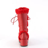 red-vegan-leather