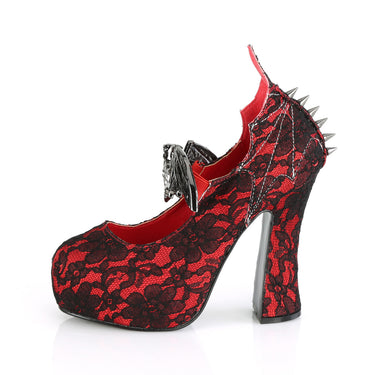red-satin-black-lace