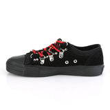 black-canvas-suede