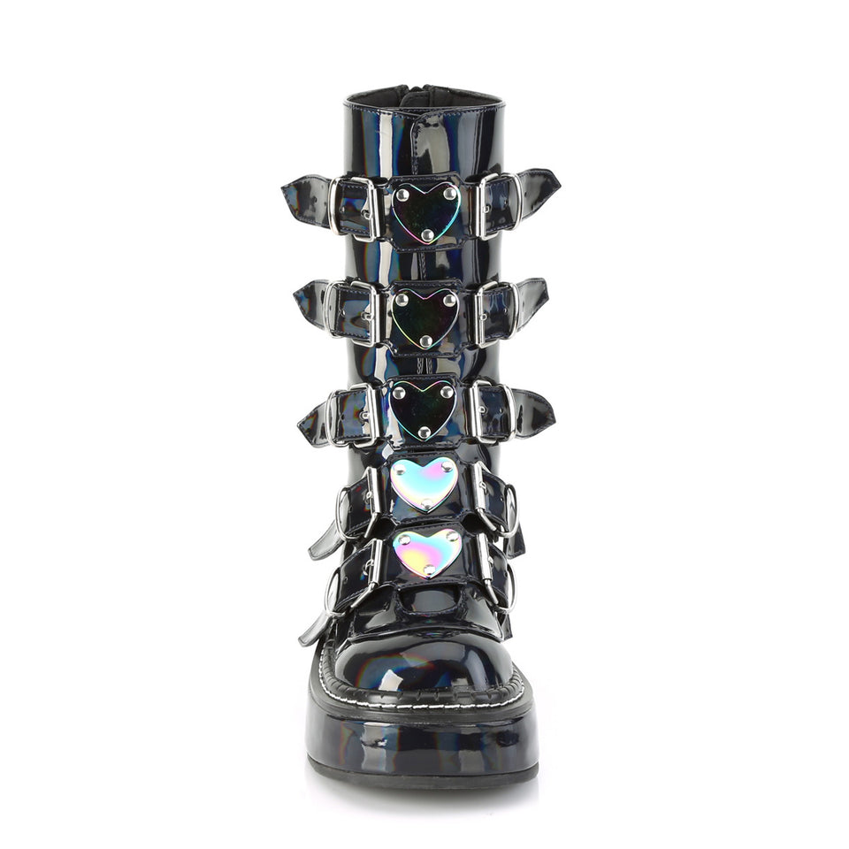 Demonia holographic boots best sale