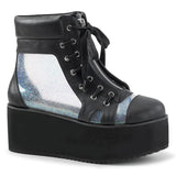 black-vegan-leather-clear-hologram-tfaux-leather