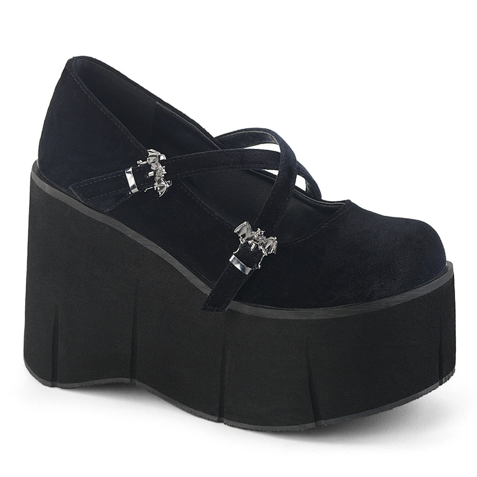 Kera Platforms Demonia Shoes Demonia Kera-08 Mary Jane Platform