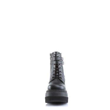 DEMONIA Shaker-52 Boots - Black Vegan Leather – Demonia Cult
