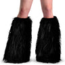 black-faux-fur