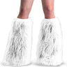 white-faux-fur